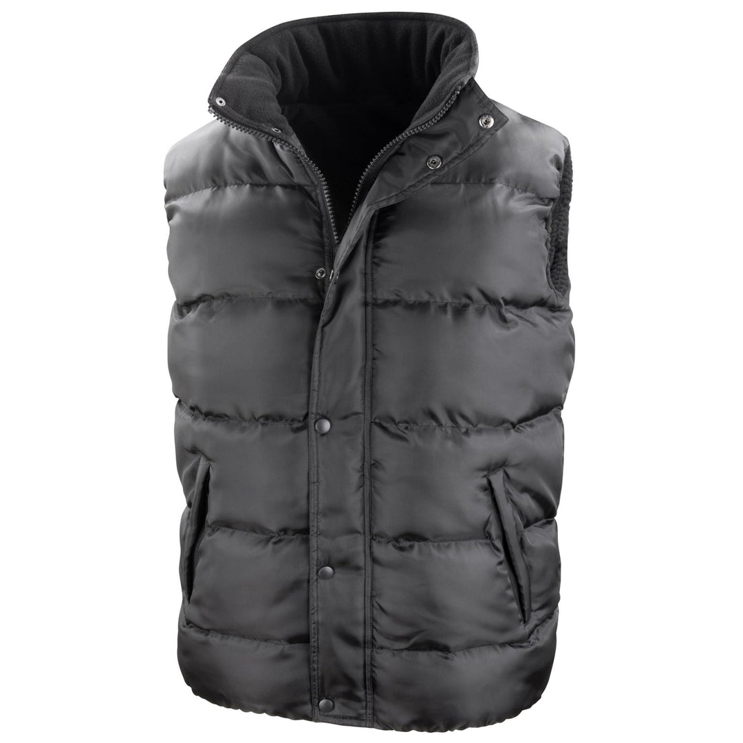 Result Herren R223x Core Nova Lux Gepolsterte Weste 3XL Schwarz, 3XL Schwarz