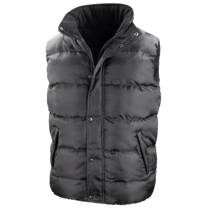 Result Herren R223x Core Nova Lux Gepolsterte Weste 3XL Schwarz, 3XL Schwarz
