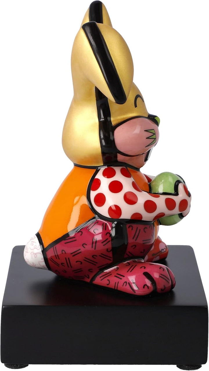 Goebel Pop Art Dekofigur, Porzellan, 14 cm, Orange