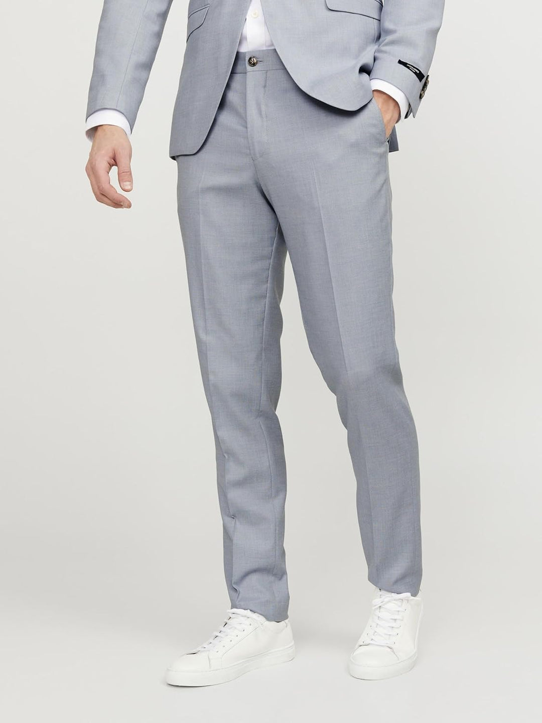 JACK & JONES Male Anzughose JPRSOLARIS Super Slim Fit Anzughose 46 Cashmere Blue/Fit:super Slim Fit,