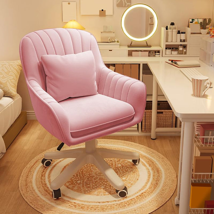 Bürostuhl Stuhl Computerstuhl mit mittelhoher Rückenlehne Gepolsterter moderner Computer-Arbeitsstuh