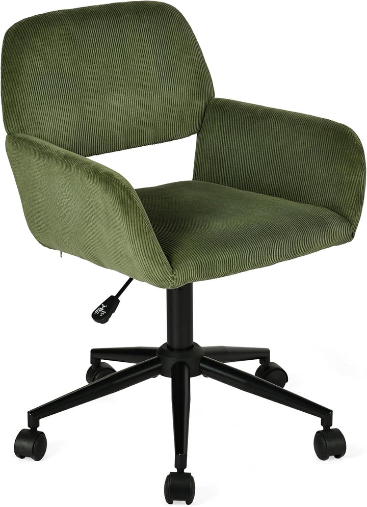 MEUBLE COSY Bürostuhl Ergonomisch Schreibtischstuhl mit höhenverstellbar Armlehnen 360° Drehbar Schm