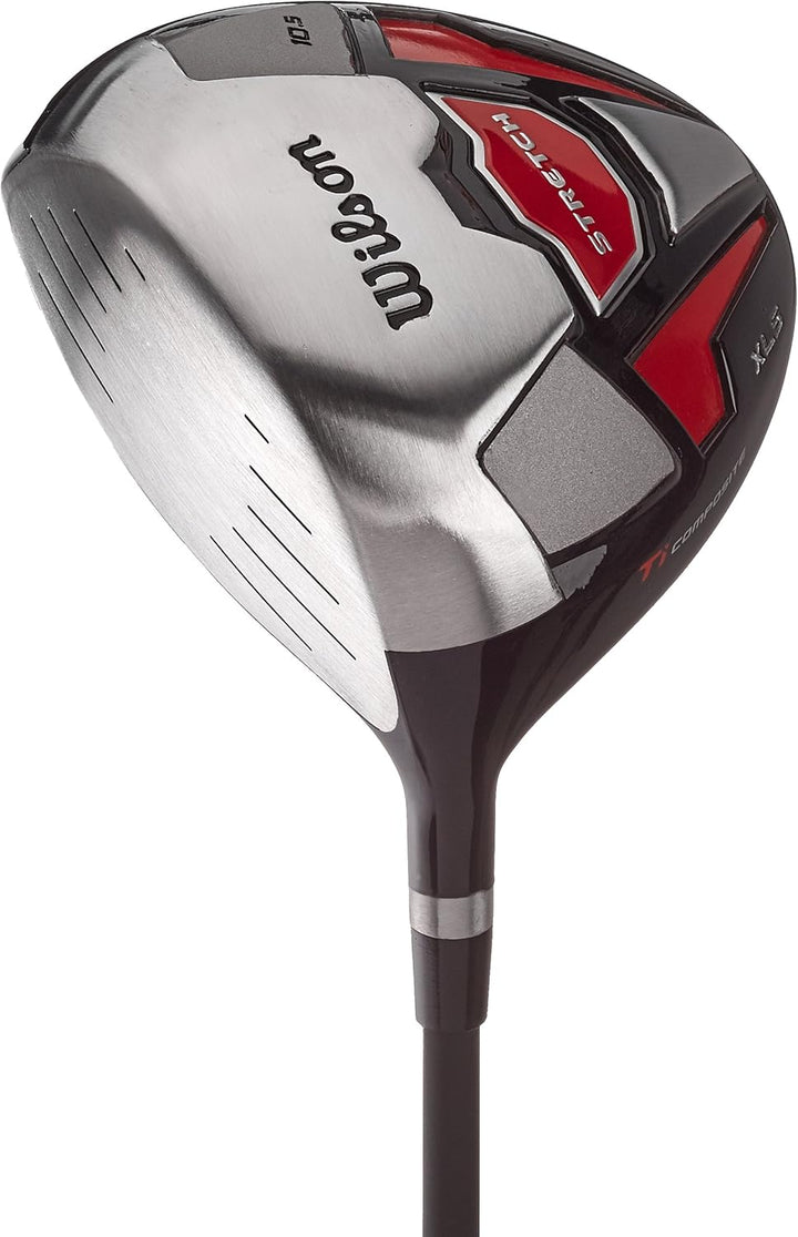 WILSON Herren Stretch XL Tasche Mit Golfschlägern Links/Standardlänge Ohne Graphitschaft Single, Lin