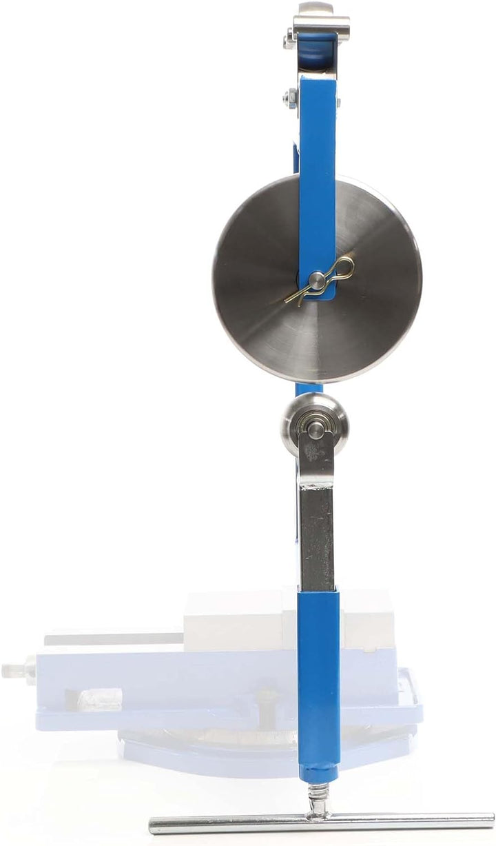 XPOtool Rollenstreckmaschine English Wheel mit 6 Streckrollen zur Metallverarbeitung