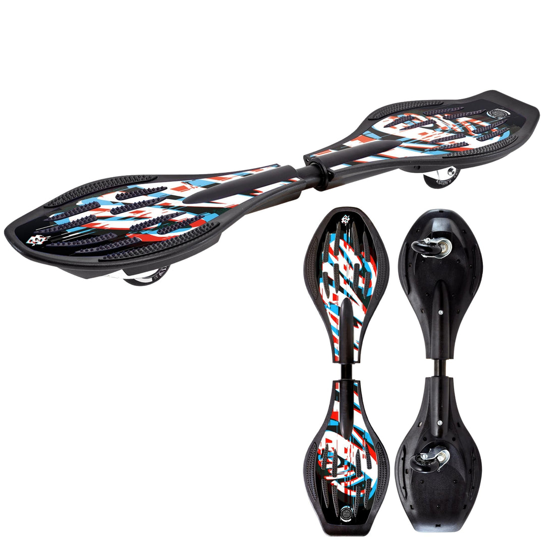 Streetsurfing Waveboard The Wave G1, Verschiedene Design wählbar, 360 Grad schwenkbare PU-Rollen, da