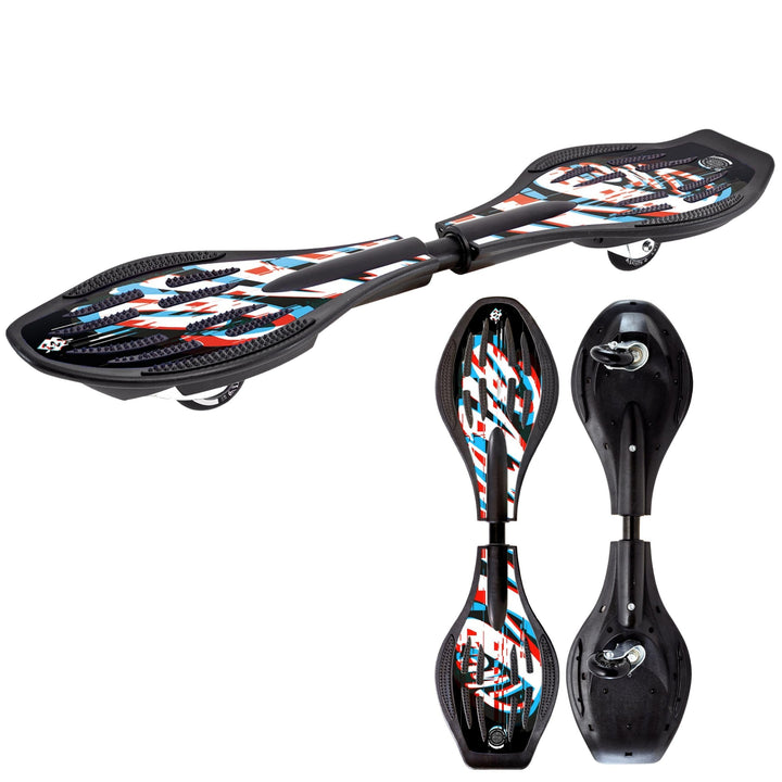 Streetsurfing Waveboard The Wave G1, Verschiedene Design wählbar, 360 Grad schwenkbare PU-Rollen, da