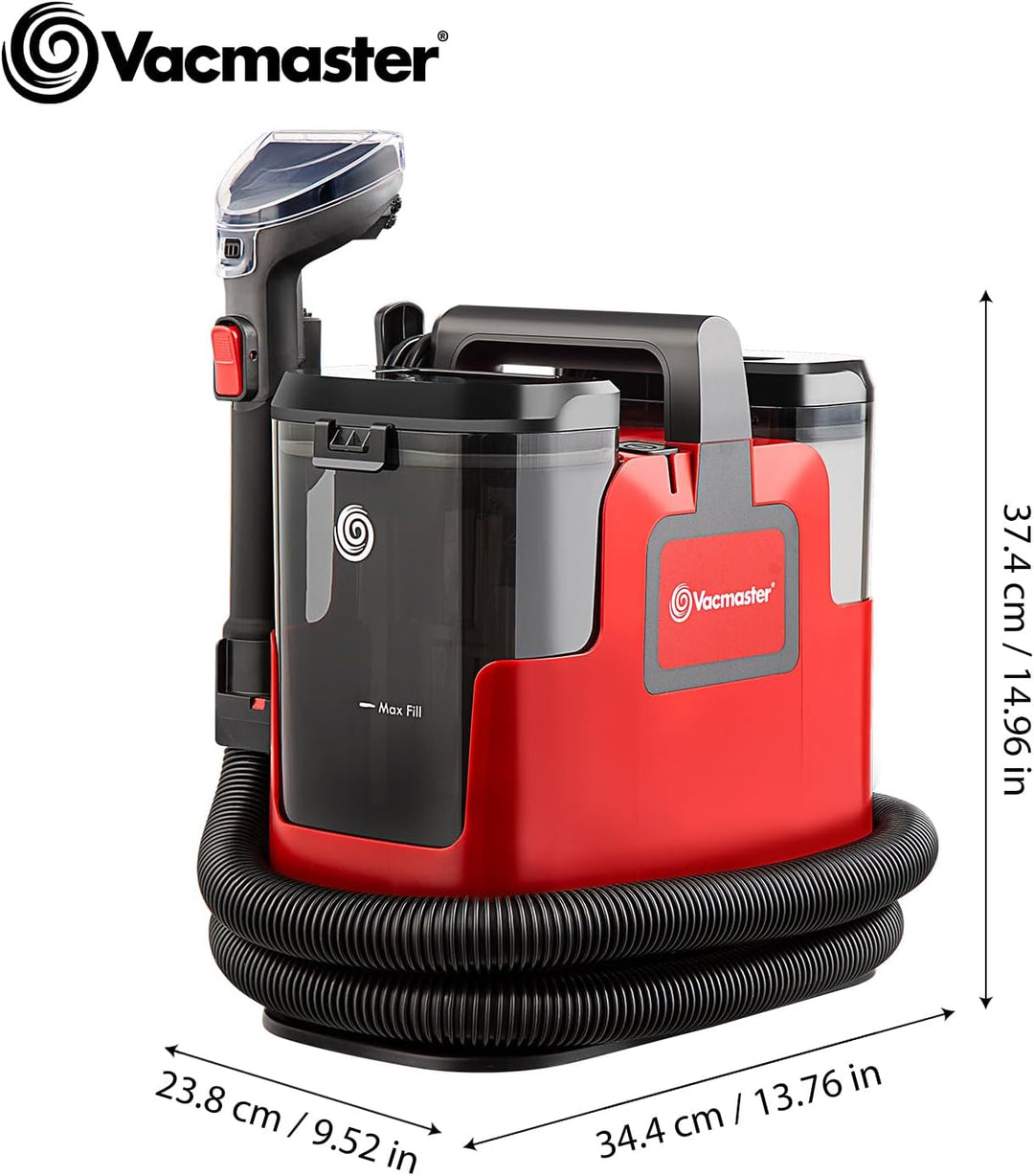 Vacmaster STMEUB01 Polsterreiniger Gerät und Nassauger 400W Waschsauger Teppichreiniger Textilreinig