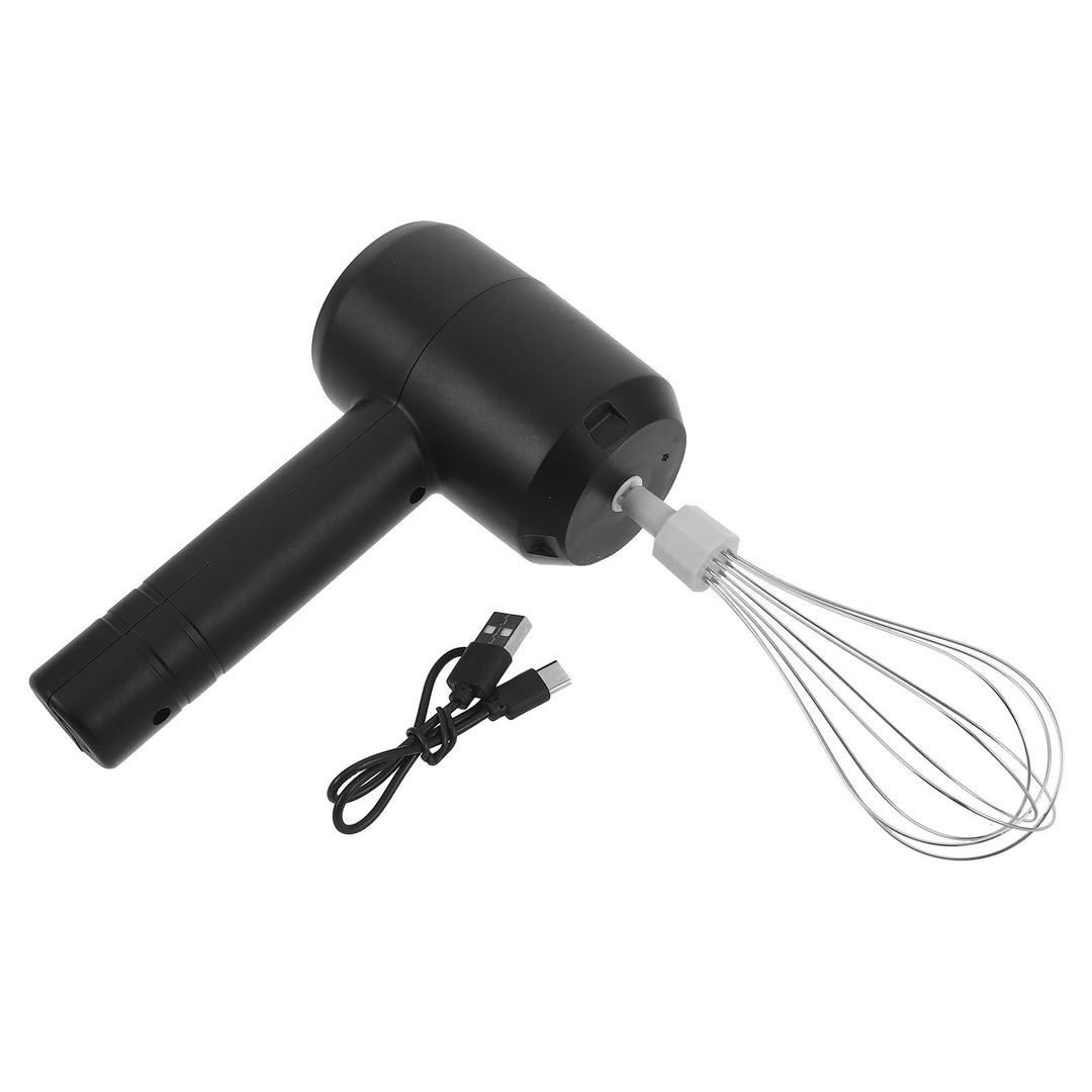 Happyyami Elektrischer Haarfärbemixer für den Salon: 20-W-Akku-Handmixer zum Haarefärben – Automatis