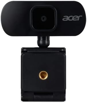 Acer FHD Webcam (2 Megapixel, 30 FPS, integriertes Mikro, kompatibel mit Win, Linux, Mac und Android