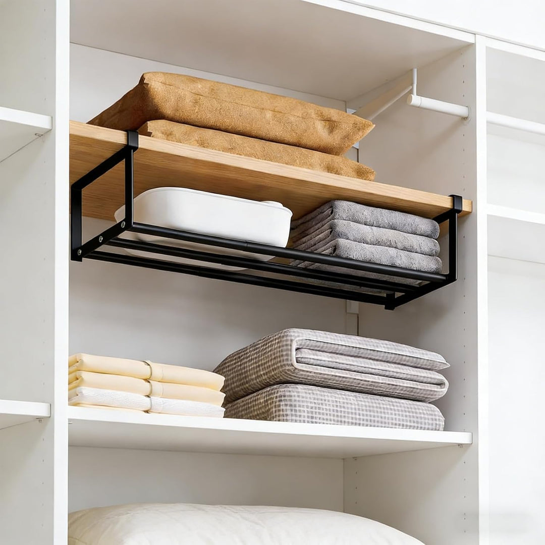 Ausziehbarer Schrank Organizer 40–70 cm, Hängender Schuhorganizer und Regalablage für Schrank, Küche