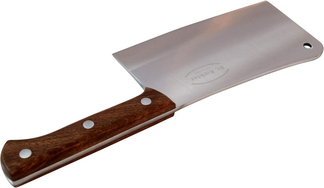 Dr. Richter Schweres Hackmesser (ca. 1100 g) mit extradicker Klinge (5 mm) Metzgerbeil