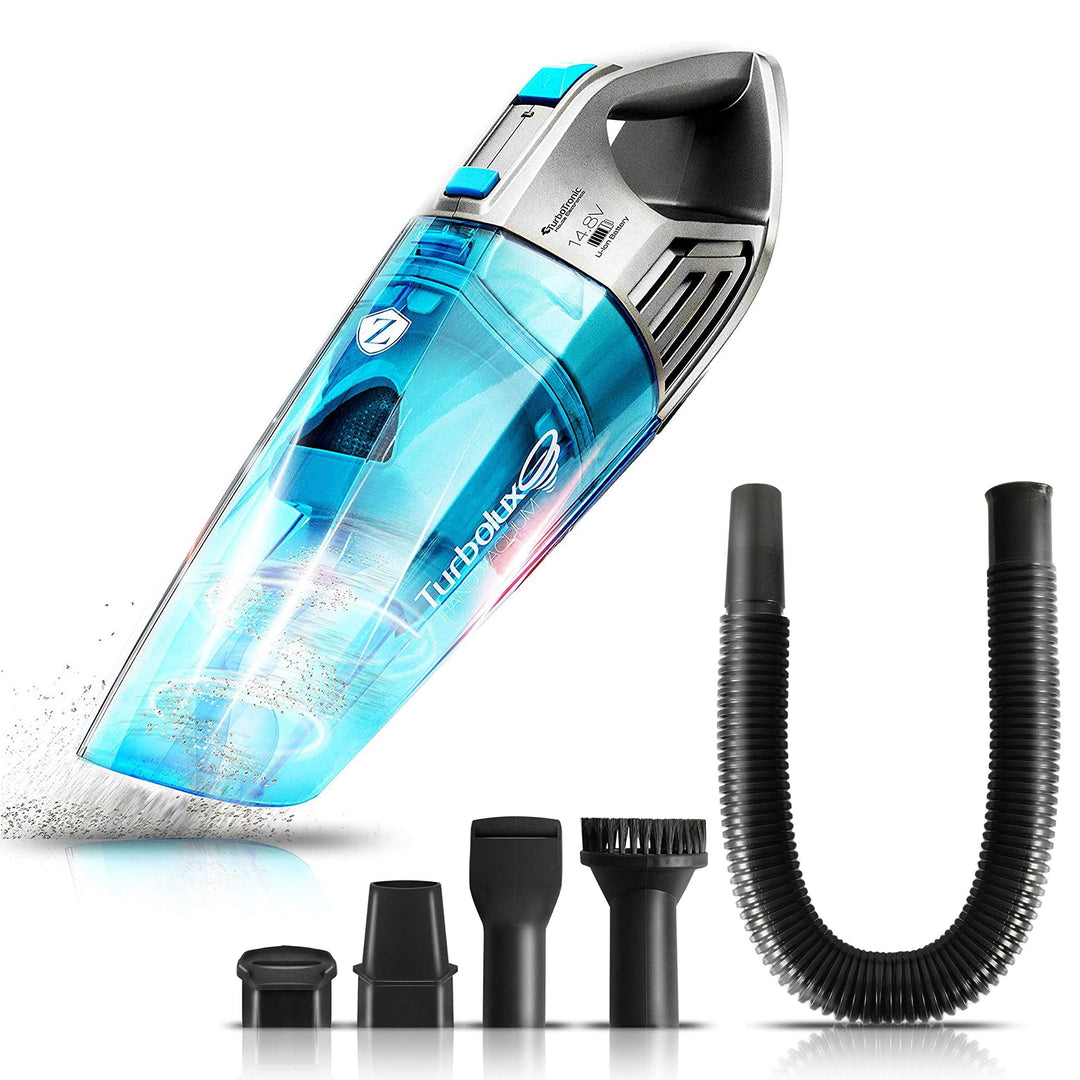 TurboTronic - Zyklon Akku Handstaubsauger, Staubsauger mit 14,8V LI-IONEN Power, starke Saugkraft (4
