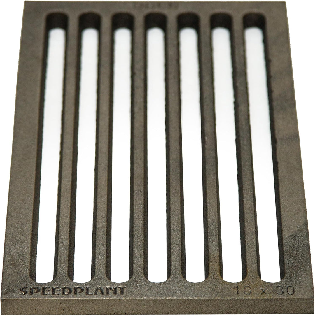 Hochwertiger Ascherost 18 x 30 cm Ofenrost Kaminrost Liegerost Tafelrost Feuerrost - Premiumqualität