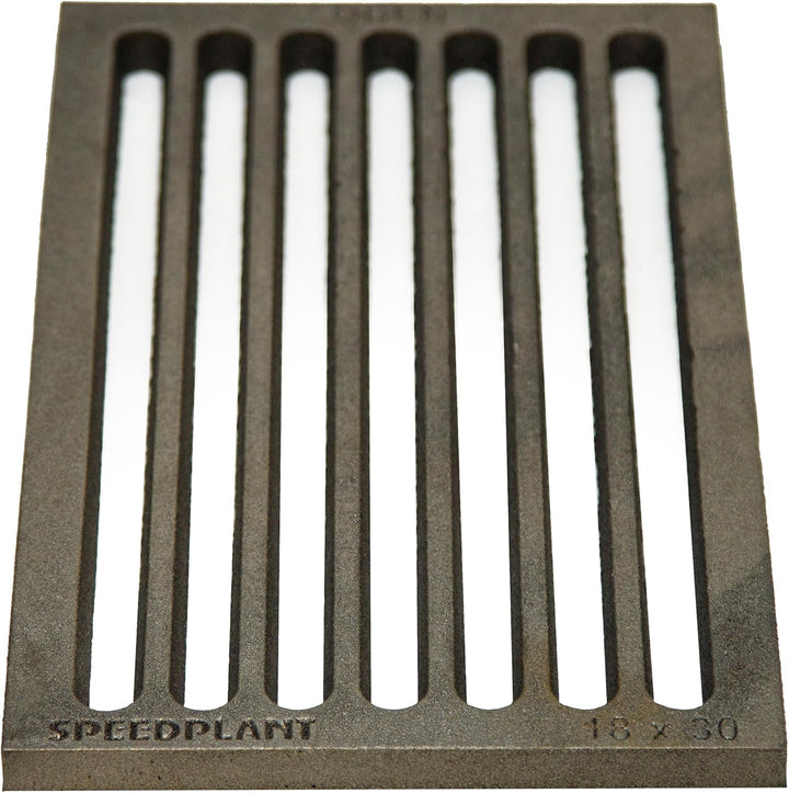 Hochwertiger Ascherost 18 x 30 cm Ofenrost Kaminrost Liegerost Tafelrost Feuerrost - Premiumqualität