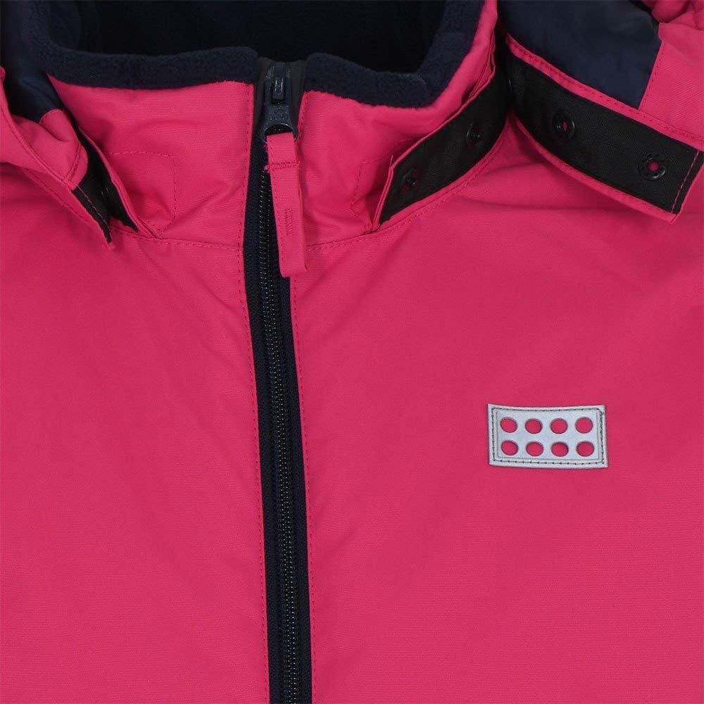 LEGO Unisex Kid's Lwjipe-Basic Snowsuit 86 494 Dark Pink, 86 494 Dark Pink