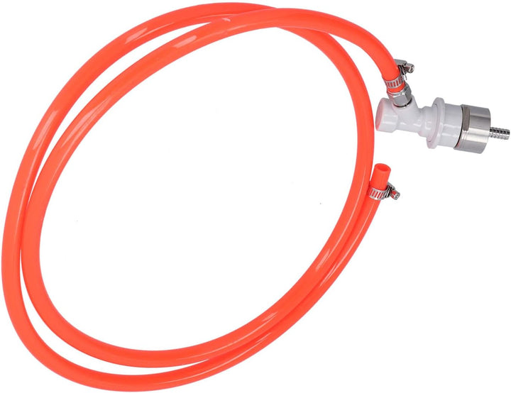 Ball Lock Line Assembly, 1,7 M Ball Lock Beer Line Assembly mit 5/16 Zoll Karbonisierungskappe Bierf