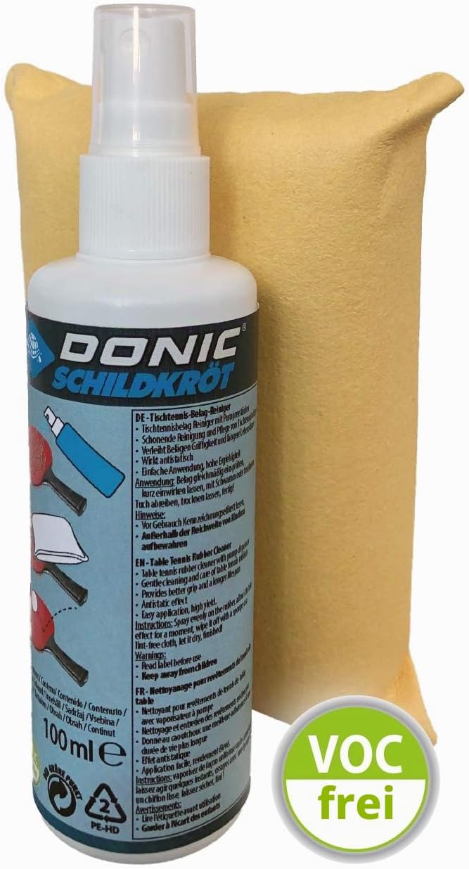 Donic-Schildkröt 100% Carbon Tischtennisschläger CarboTec 7000, inkl. Schlägertasche, One-Piece Kons