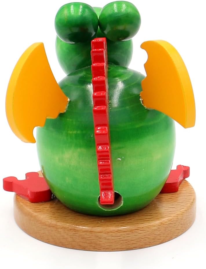 521948 Holz-Räucherfigur Drache, ca. 11 cm, Drache