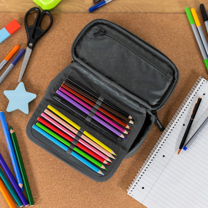 Baagl Federmäppchen für Mädchen - Schulmäppchen für Schreibwaren - Schulsachen Federtasche, Jungen F
