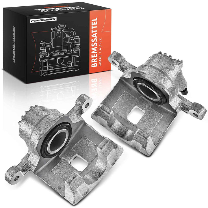 Frankberg 2x Bremssattel Bremszange Hinten Links Rechts Kompatibel mit Sorento I JC 2.4L-3.5L 2002-2