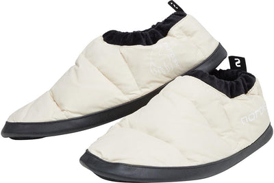 Nordisk Mos Down Shoe Luxus Daunenschuhe Daunen Hüttenschuhe Hausschuhe XS S M L Sandshell S – EU 35