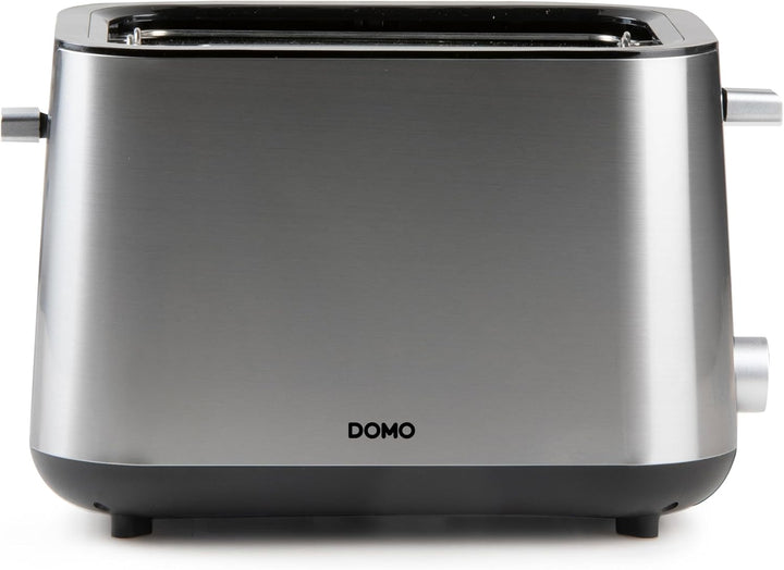 DOMO DO966T Toaster - Für 2 Toasts - 3 Funktionen: rösten, auftauen, abbrechen - 7 Temperaturstände