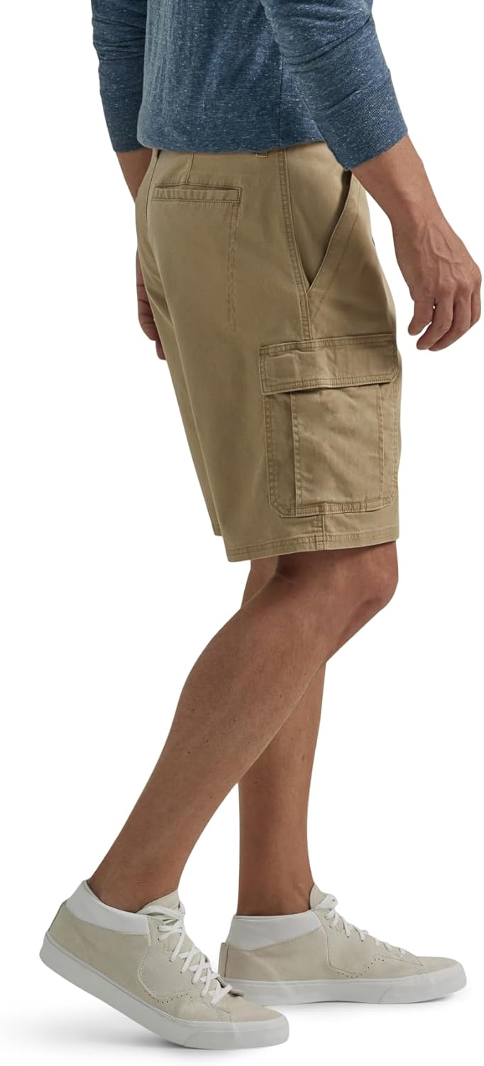 Wrangler Authentics Herren Cargos 30 Getreide-twill, 30 Getreide-twill