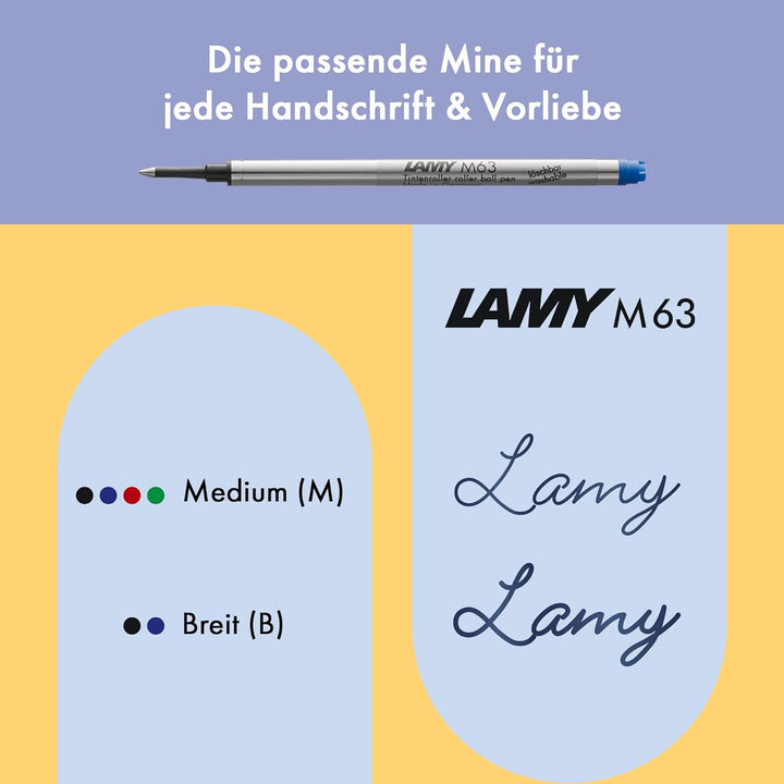 Lamy safari sunset Tintenroller – zeitlos klassischer Stift mit ergonomischem Griff & Strichbreite M