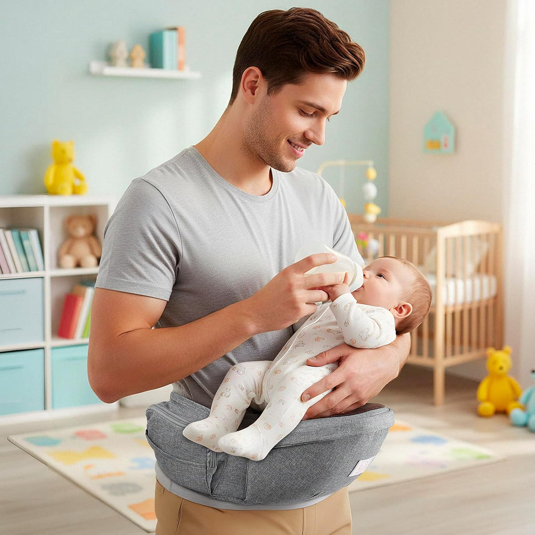 GAGAKU Baby Hüftsitz Verstellbarer Hüftsitz-Babytrage Ergonomisch Seitliche Babytrage Leichtgewicht