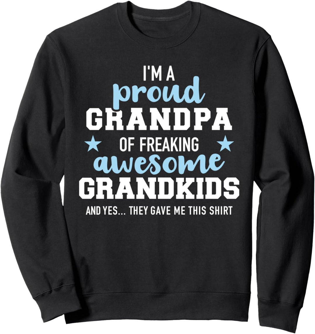 Stolzer Opa von fantastischen Enkeln von Enkelkindern Sweatshirt