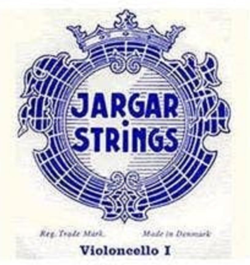 JARGAR Ce-DCM Cello Classic D-Saite, medium (0,98mm) für Cello Medium / Standard Blau // Blue, Mediu