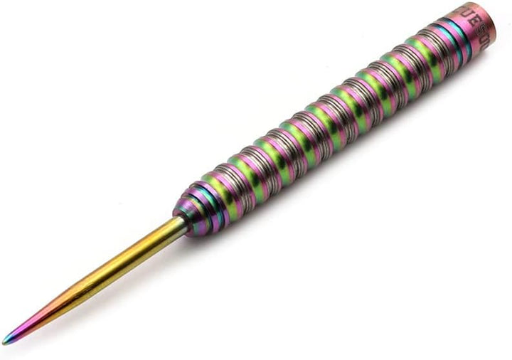 CUESOUL PINK/BLAU/GRÜN GEM Stone 21g/22g Stahlspitze 90% Tungsten Dart Set mit Uniformity Titanium C