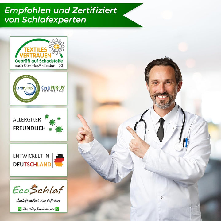 TravelBuddy Reisekissen – kleines Nackenkissen für Flugzeug Camping Auto Bus Zug – einstellbares Tra
