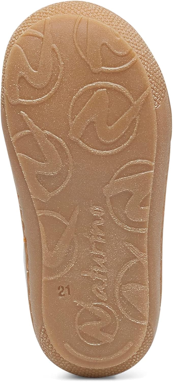 Naturino Cocoon-Lauflernschuh aus Nappaleder-Blau 19 EU Taubengrau Beige, 19 EU Taubengrau Beige