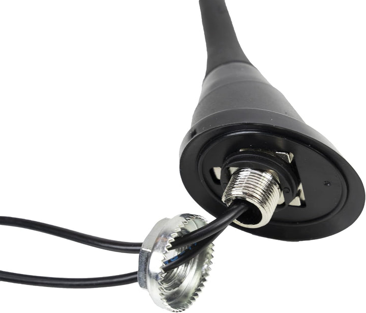 CB-Antenne PNI Duplex 2000 CB-FM, 26-28MHz (CB), 87-108MHz (FM), CB-Kabel und FM-Kabel 5 Meter, Glas