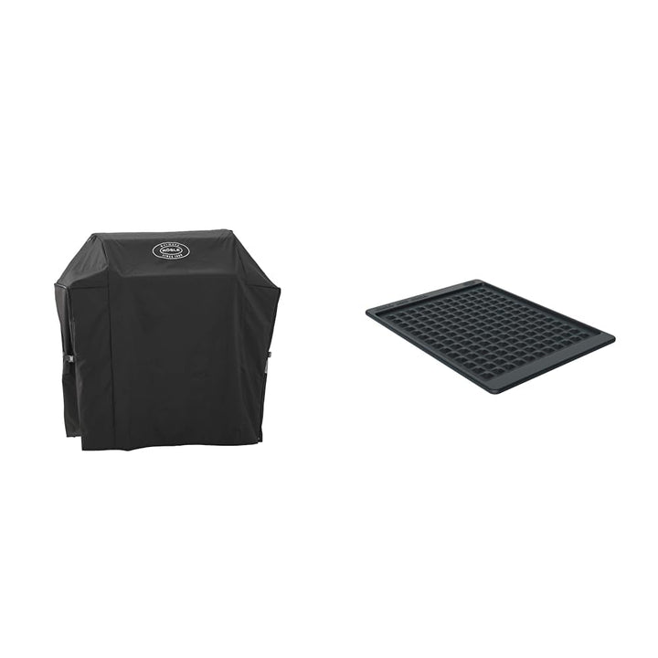 RÖSLE Abdeckhaube BBQ-Station VIDERO G4/G4-S, Hochwertige Schützhülle & Ablagematte Silikon, Hochwer