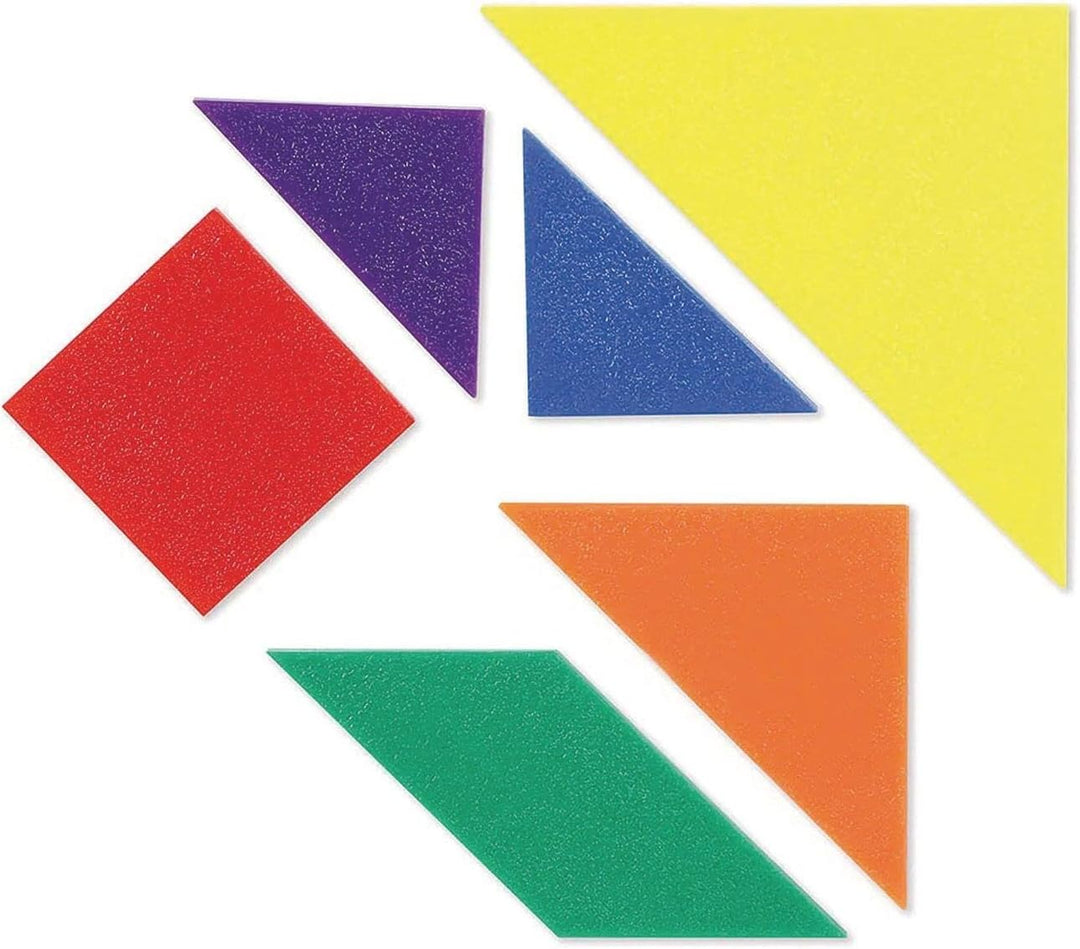 Learning Resources Sechsfarbige Tangrams „Six-Colour Tangrams“