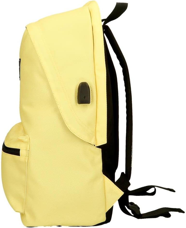 Pepe Jeans Unisex Kinder Aris Gepäck- Messenger Bag (1er Pack) Einheitsgrösse Hellgelb, Einheitsgr&#