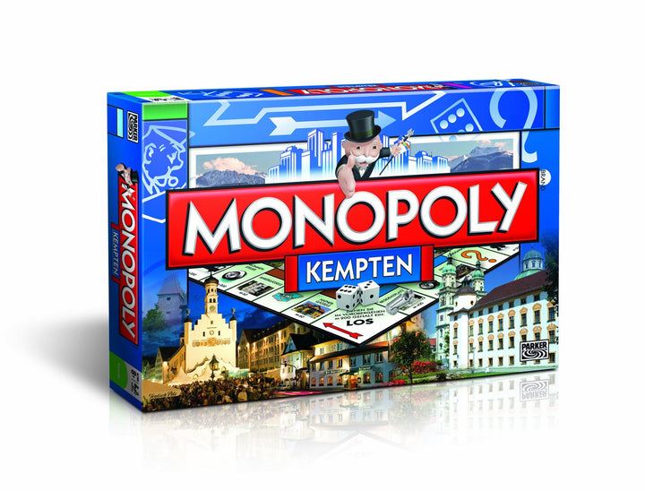 Winning Moves - Monopoly Kempten Edition (limitierte Auflage) - Das berühmte Spiel um den grossen De