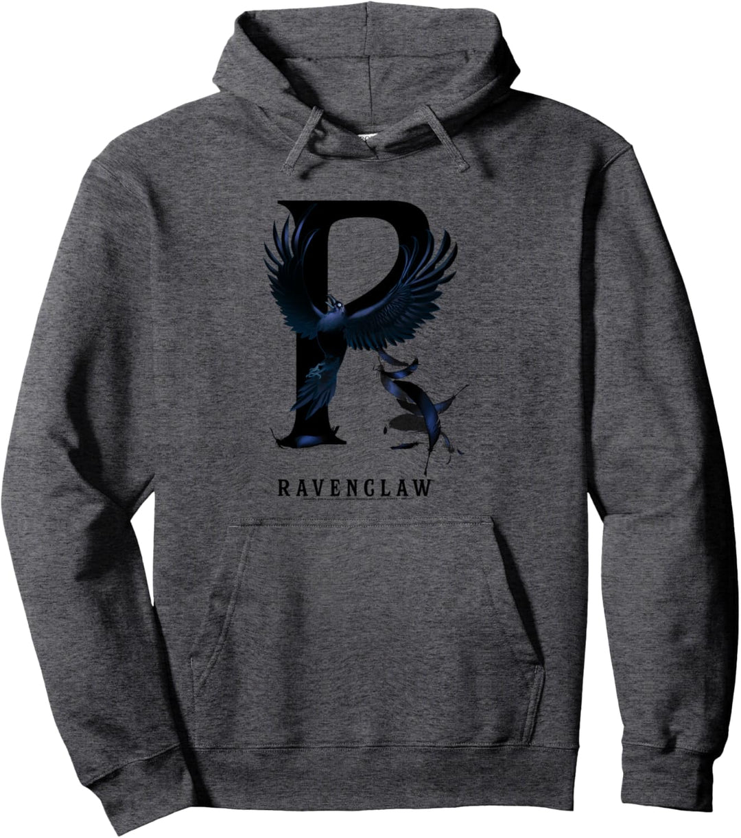 Harry Potter Ravenclaw Raven R Pullover Hoodie