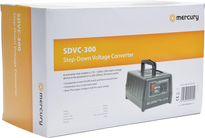 Quecksilber 240–120 V Step Down Spannung Konverter