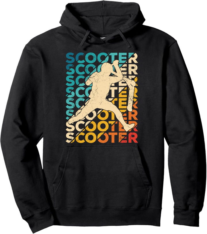 Scooter Stunt Tretroller Geschenk Kinder & Teenager Scooter Pullover Hoodie