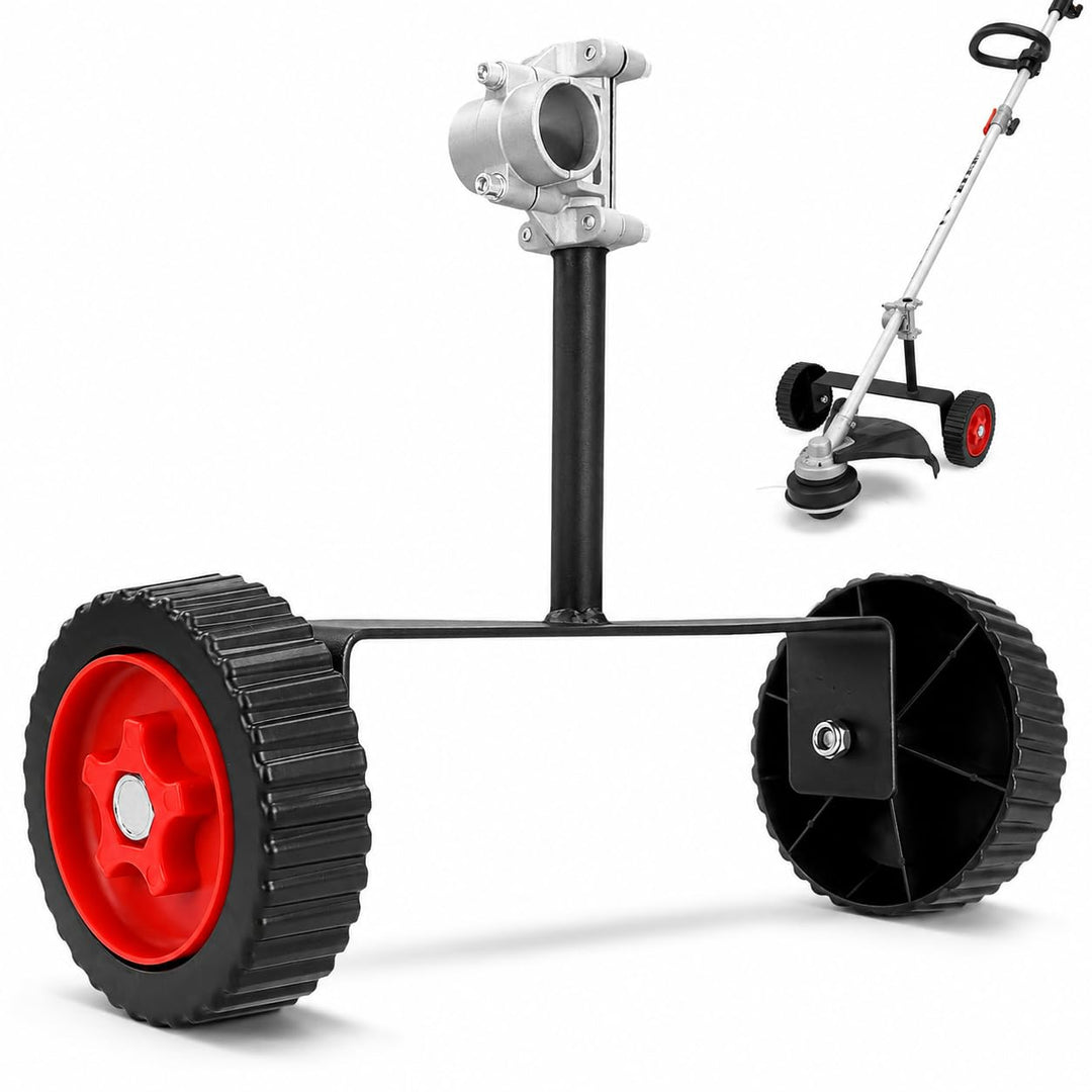 Rasentrimmer Stützräder, Verstellbare Hilfsräder für 26mm Rohr Ttrimmer | Universal stützräder für R