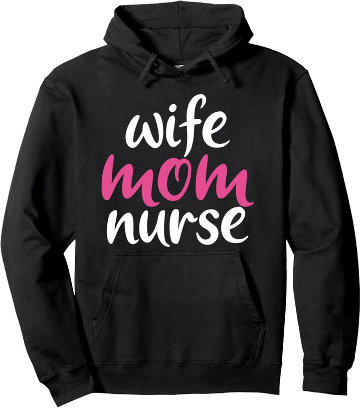 Moma Ehefrau Mom Krankenschwester für Mama - Muttertag Pullover Hoodie