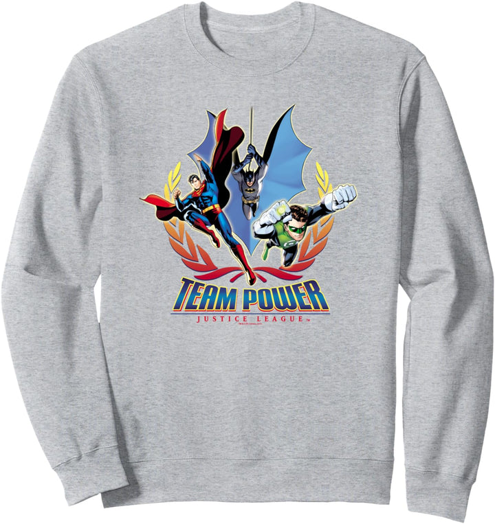 Justice League Team Power Sweatshirt