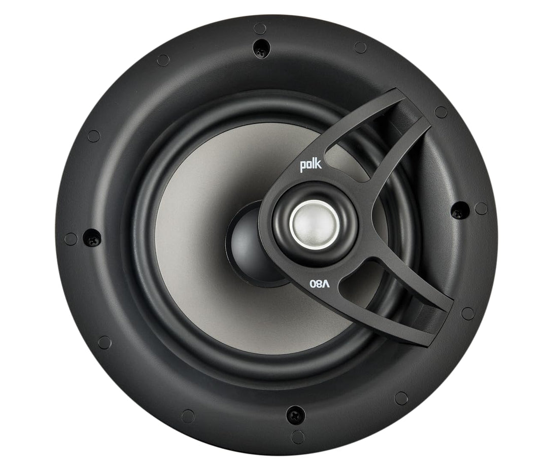 Polk Audio V 80 Hochleistungs-Decken-Einbaulautsprecher, weiss