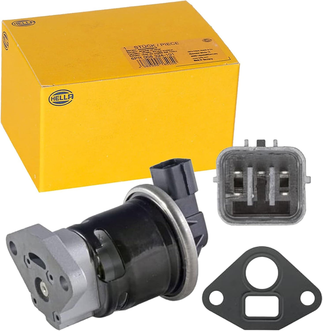 HELLA 6NU 010 171-731 AGR-Ventil - 12V - elektrisch - mit Dichtung