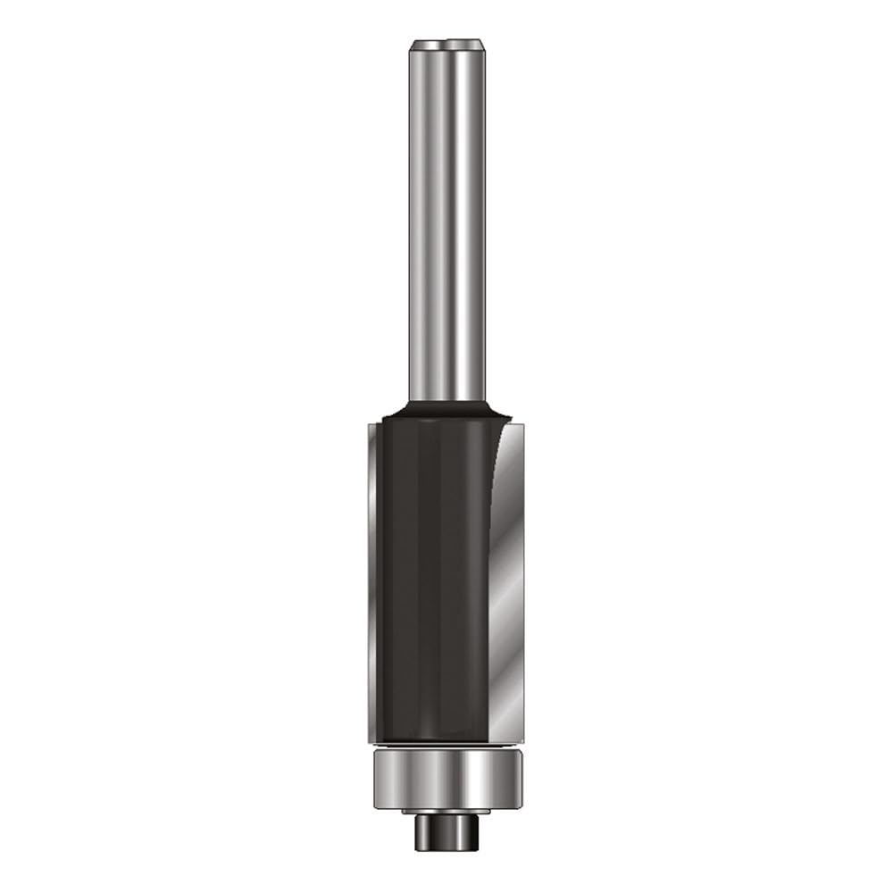 ENT 13580 Bündigfräser HW, Schaft (S) 8 mm, Durchmesser (D) 9,5 mm, NL 12,7 mm, GL 55 mm, SL 32 mm,