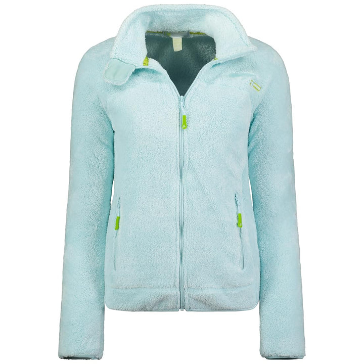 Geographical Norway Damen warme Übergangs Outdoor Fleecejacke mit Stehkragen bans production S Icebl