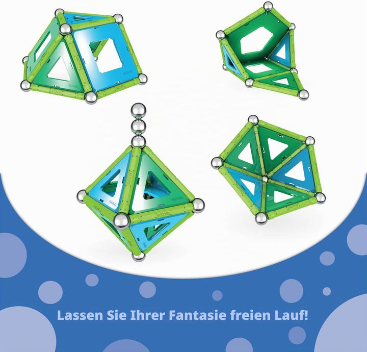 Geomag, Classic Panels, 460, Magnetkonstruktionen und Lernspiele, 32-teilig 32 Stück, 8 inches (L) x